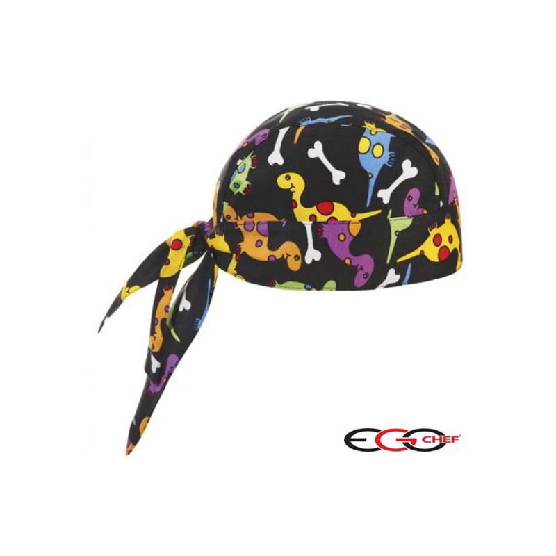 Bandana gorro cocina Dinosaurios