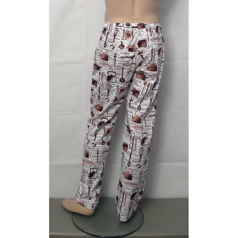 Pantalón de cocina cacerolas 391303
