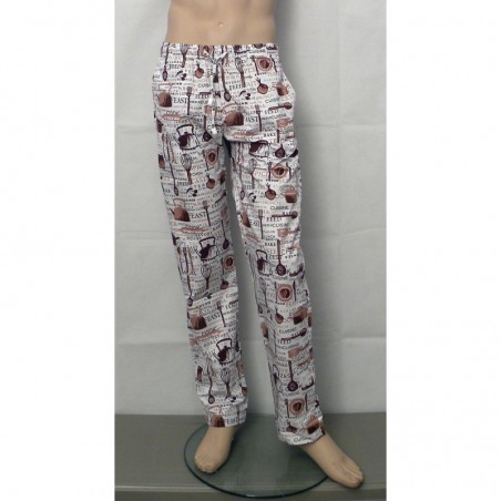 Pantalón de cocina cacerolas 391303