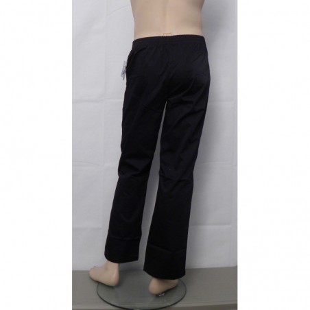 Pantalón clásico negro elástico