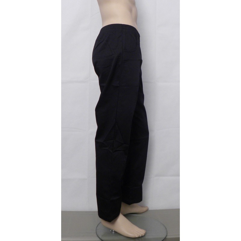 Pantalón clásico negro elástico
