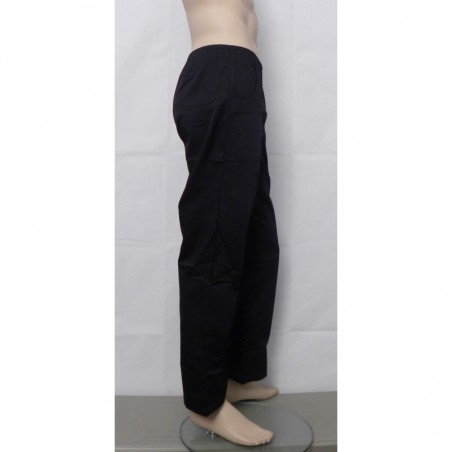 Pantalón clásico negro elástico