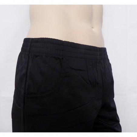 Pantalón clásico negro elástico