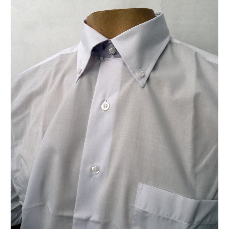Camisa caballero cuello con botones 300c