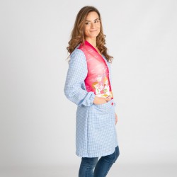 Bata colegial mujer ciencia 2
