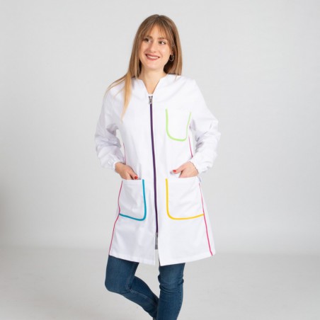 Bata colegial mujer bies colores