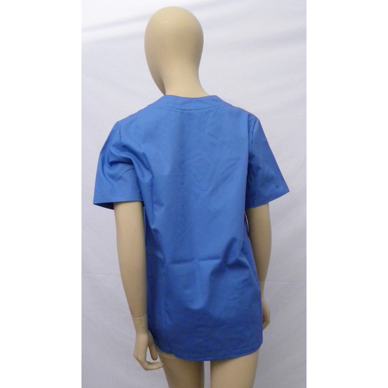 Casaca cuello pico manga ranglan