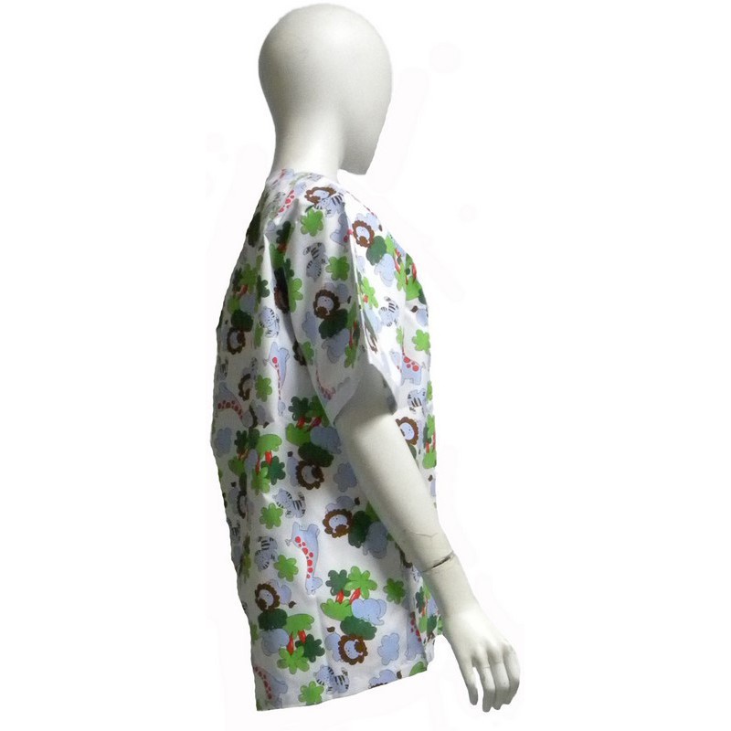 Casaca estampada médico