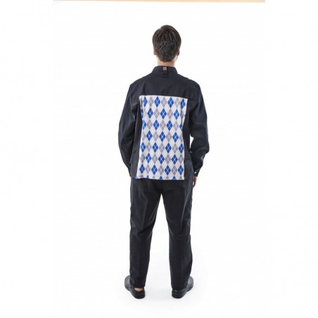 Chaquetilla con estampado marinada
