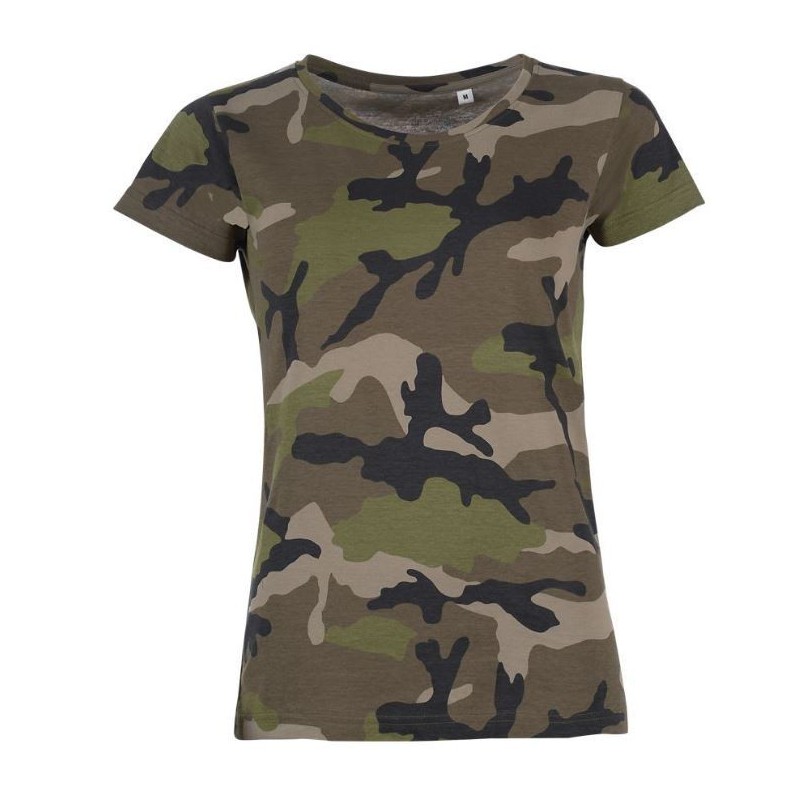 Camiseta mujer Camowomen