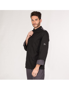 Chaqueta de cocina unisex Helios