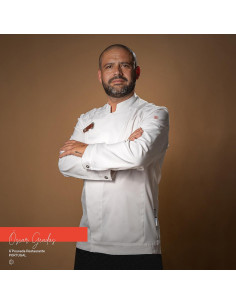 Chaqueta de cocina unisex Hubal