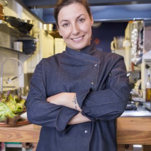 chaquetilla cocina mujer