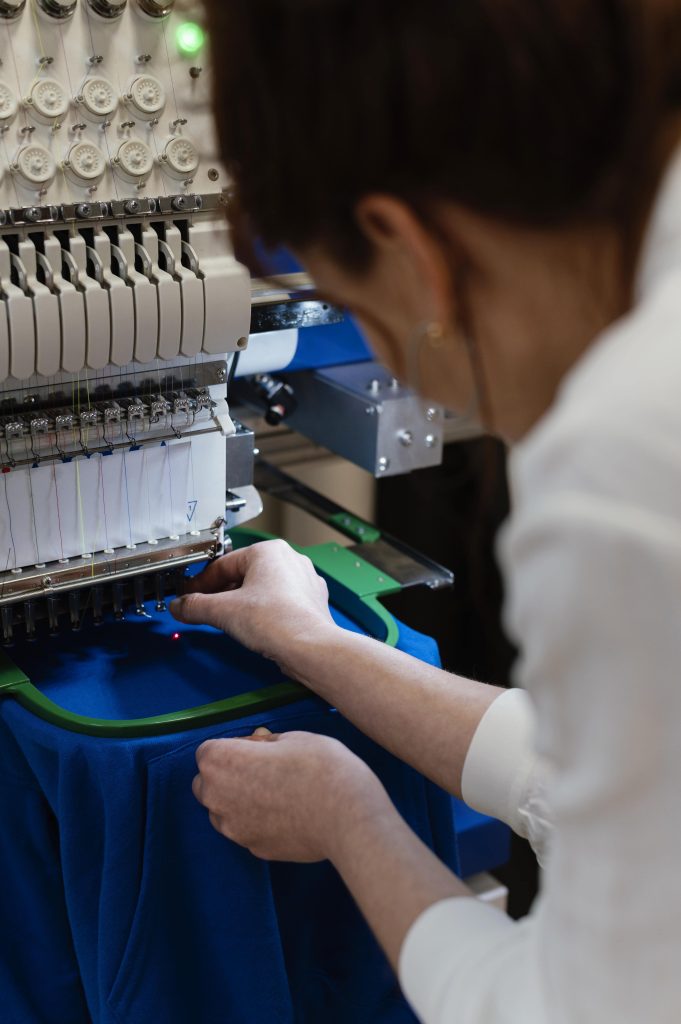 Bordados en la ropa de trabajo
